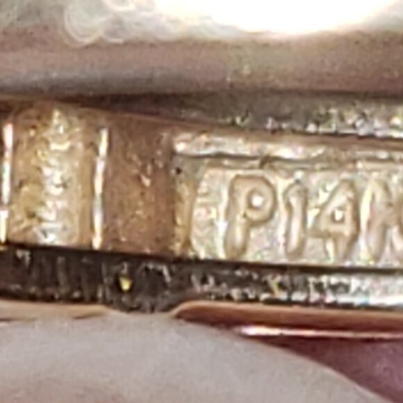 Solid 14k gold diamonique 3 stone ring - Picture 4 of 4